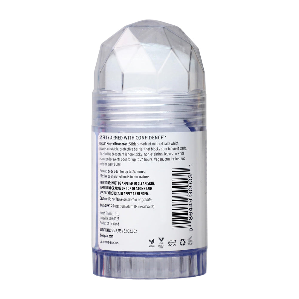 Crystal Essence Clean Label Purity Award logo underscores safe ingredient commitments.
