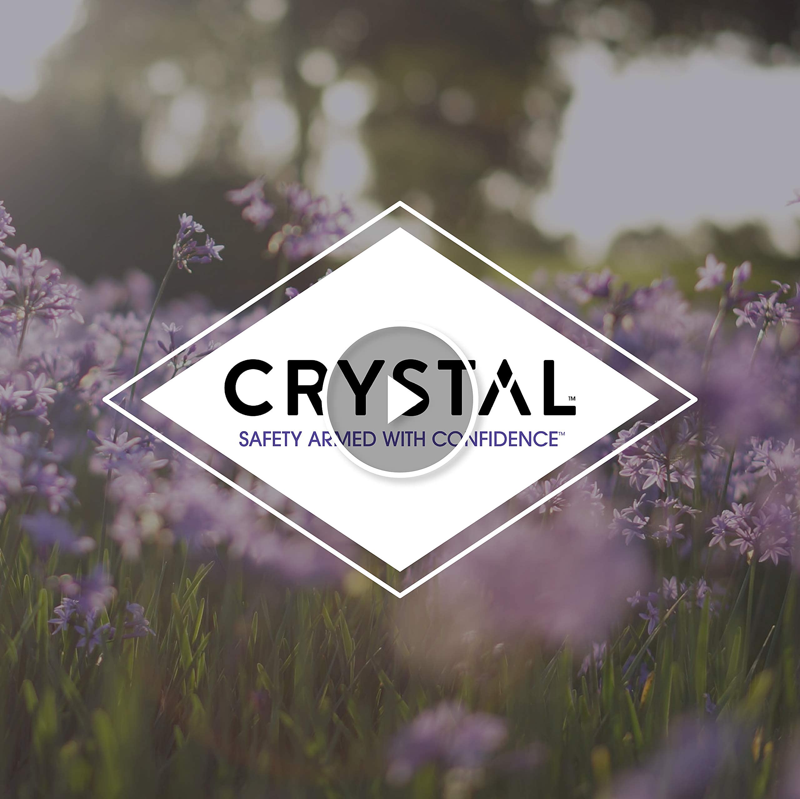 Crystal Essence Quick-dry formula shown on skin after application.