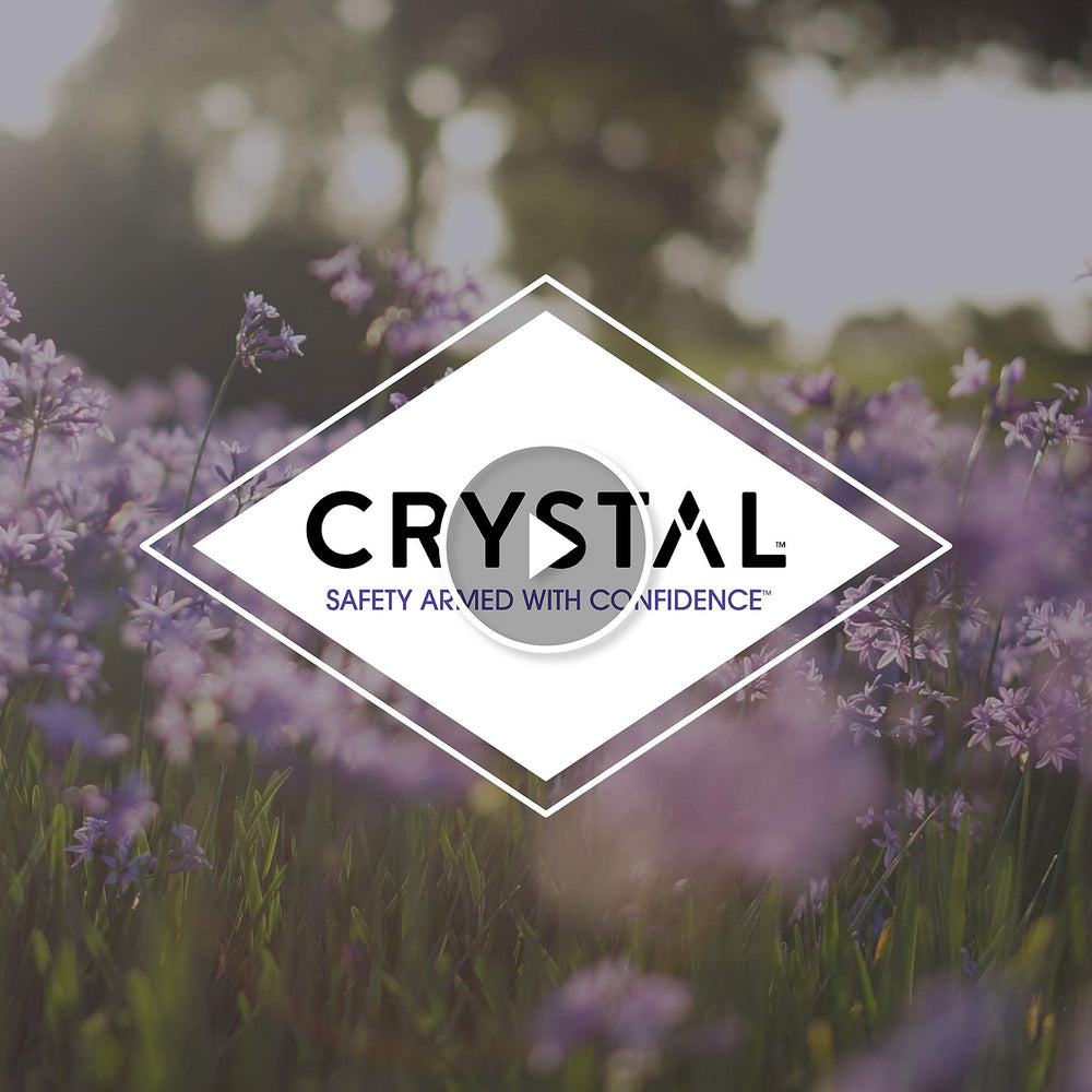 Crystal Essence Quick-dry formula shown on skin after application.