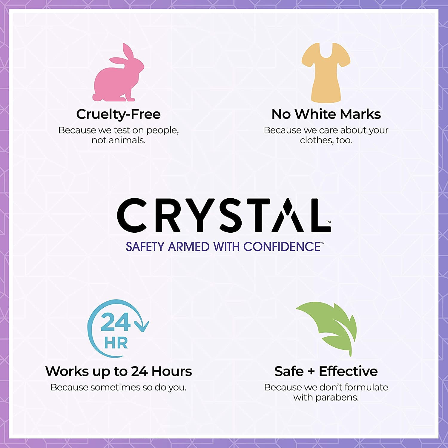Crystal Essence pack5 packaging showing value and convenient sizing