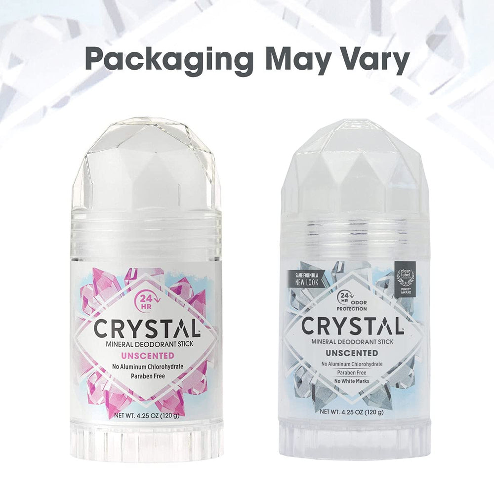 Crystal Essence vegan cruelty-free badge emphasizes ethical skincare choices.