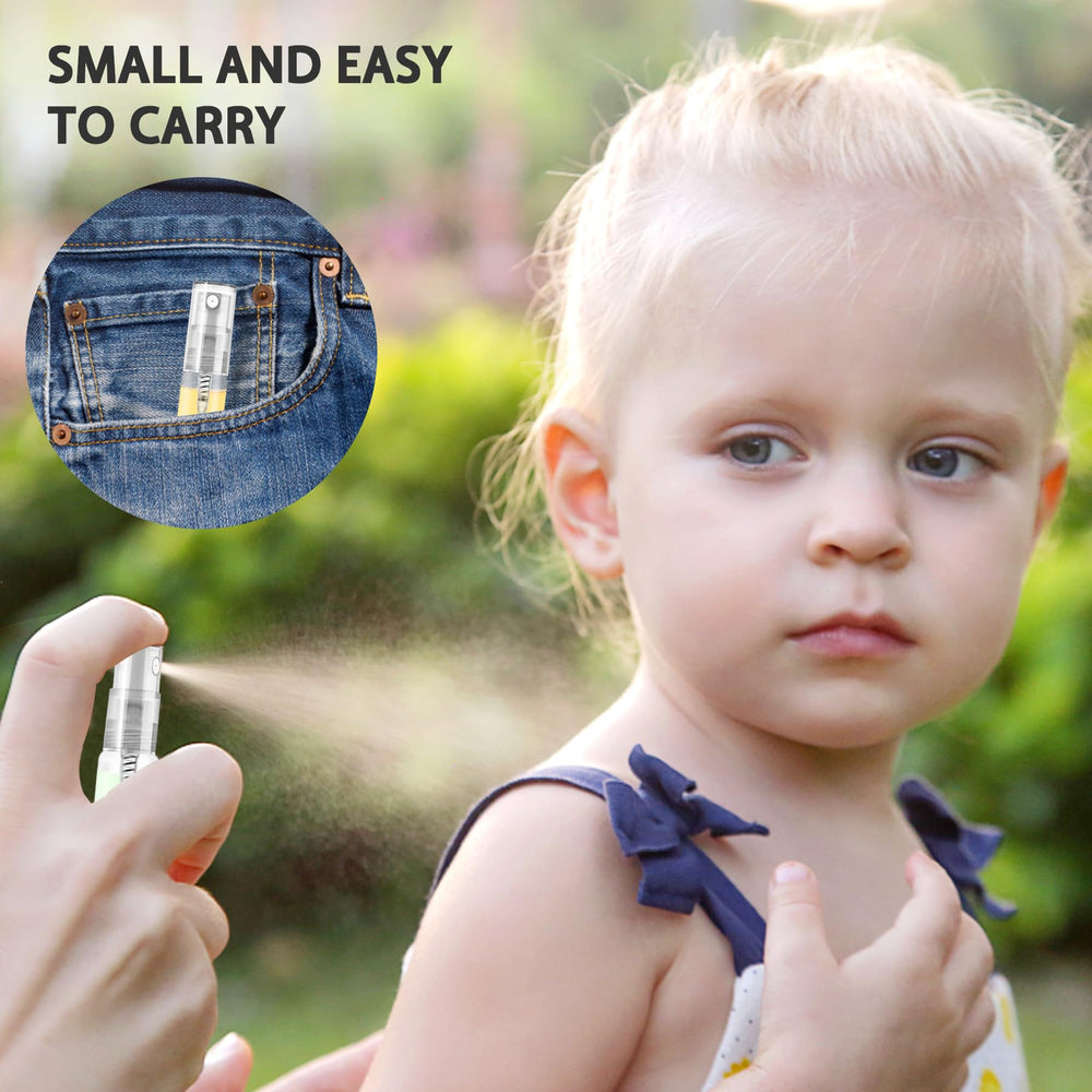 Csdtylh glass atomizer packaging for organized travel and easy access.