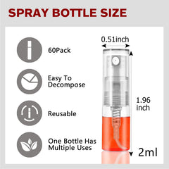 Csdtylh glass atomizer with transparent body highlights premium refillable design for fragrances.