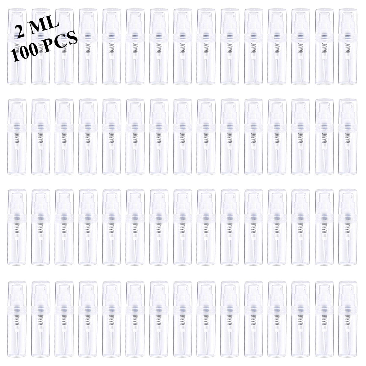 Csdtylh mini spray bottle 2ml clear shows compact travel-ready design for fragrances.
