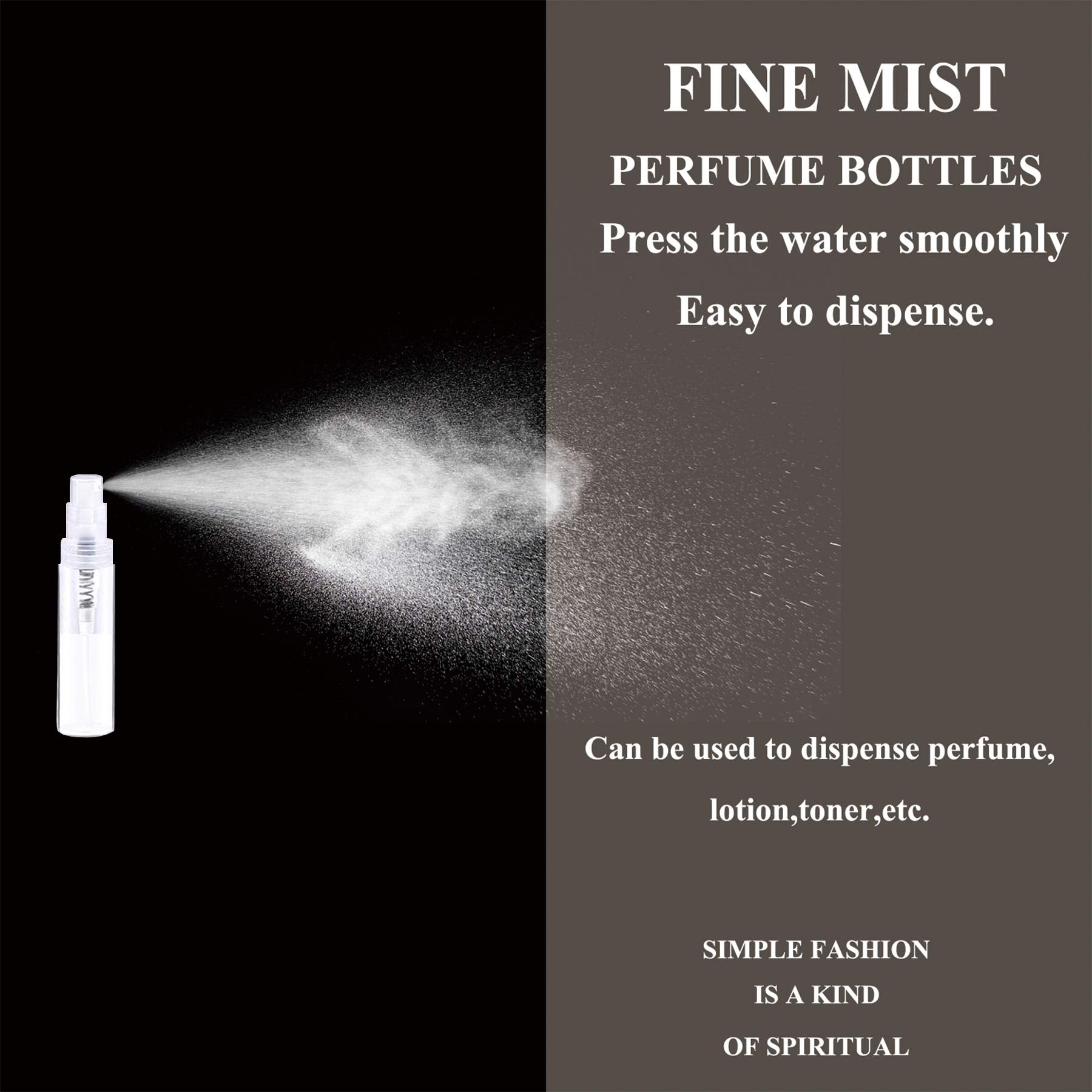 Csdtylh mini spray bottle perfume oils usage demonstrates versatile liquid handling.