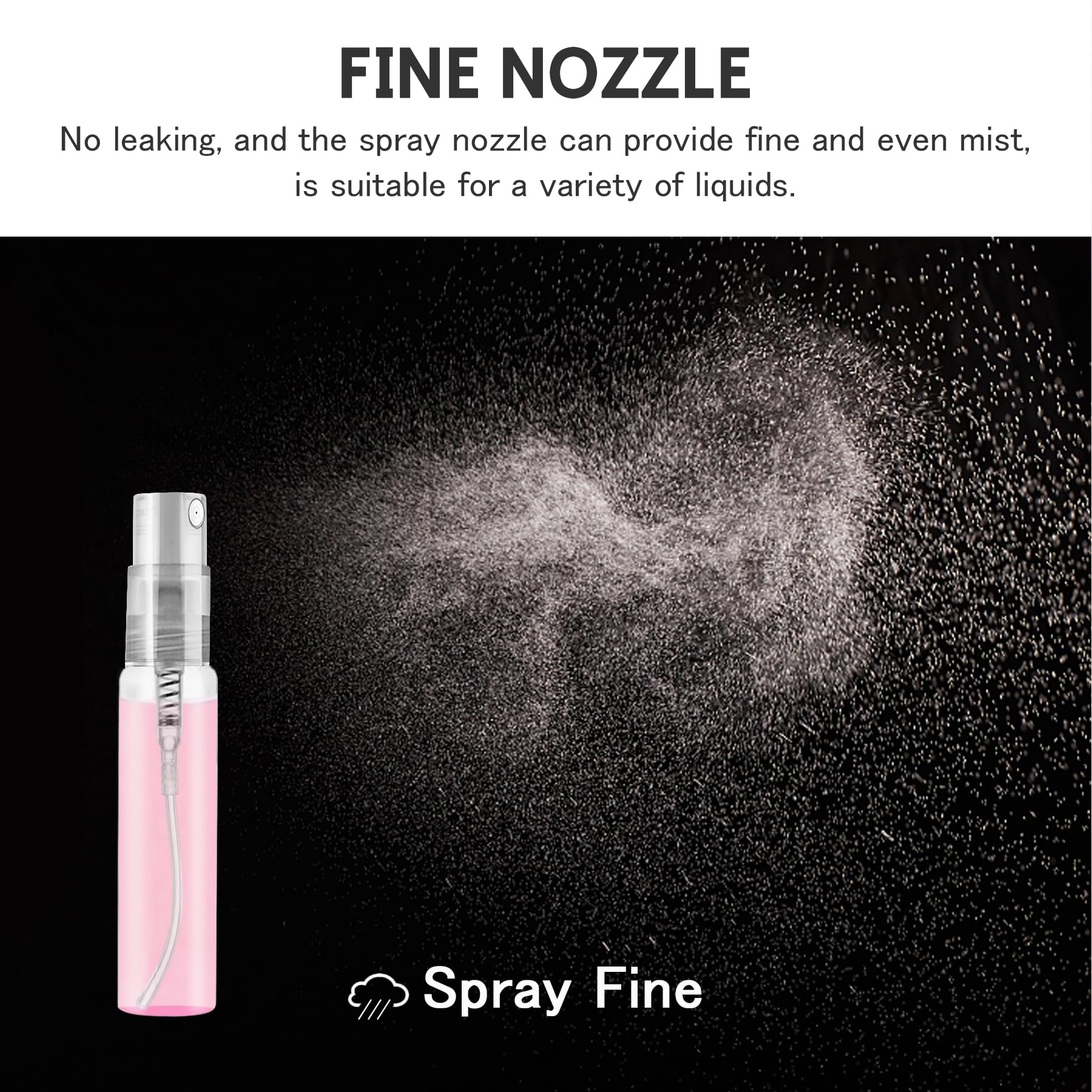 Csdtylh portable mini spray bottles ideal for samples, travel kits, and on-the-go scents.