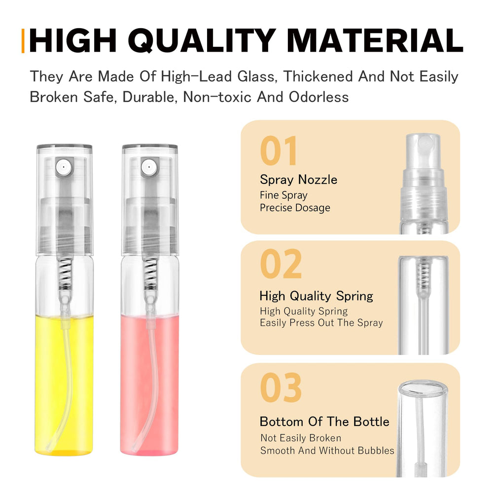 Csdtylh refillable bottle perfume 5ml emphasizes portability and easy refills.
