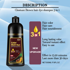 CSFDXD ammonia-free formula delivers rich color while being gentle on hair.