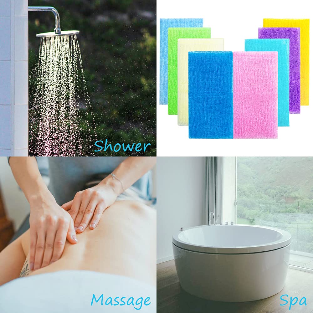 Cshangzei spa-like exfoliation experience in shower and bath.