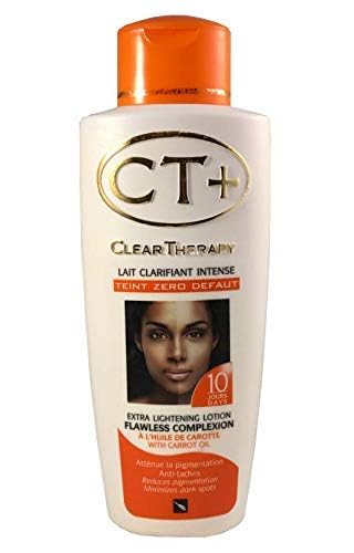 CT+ Clear Therapy lotion being applied for smooth, hydrated skin
