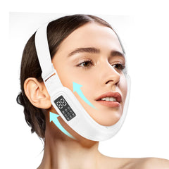 Cteart electric double chin device massage for gentle chin contouring during daily routine