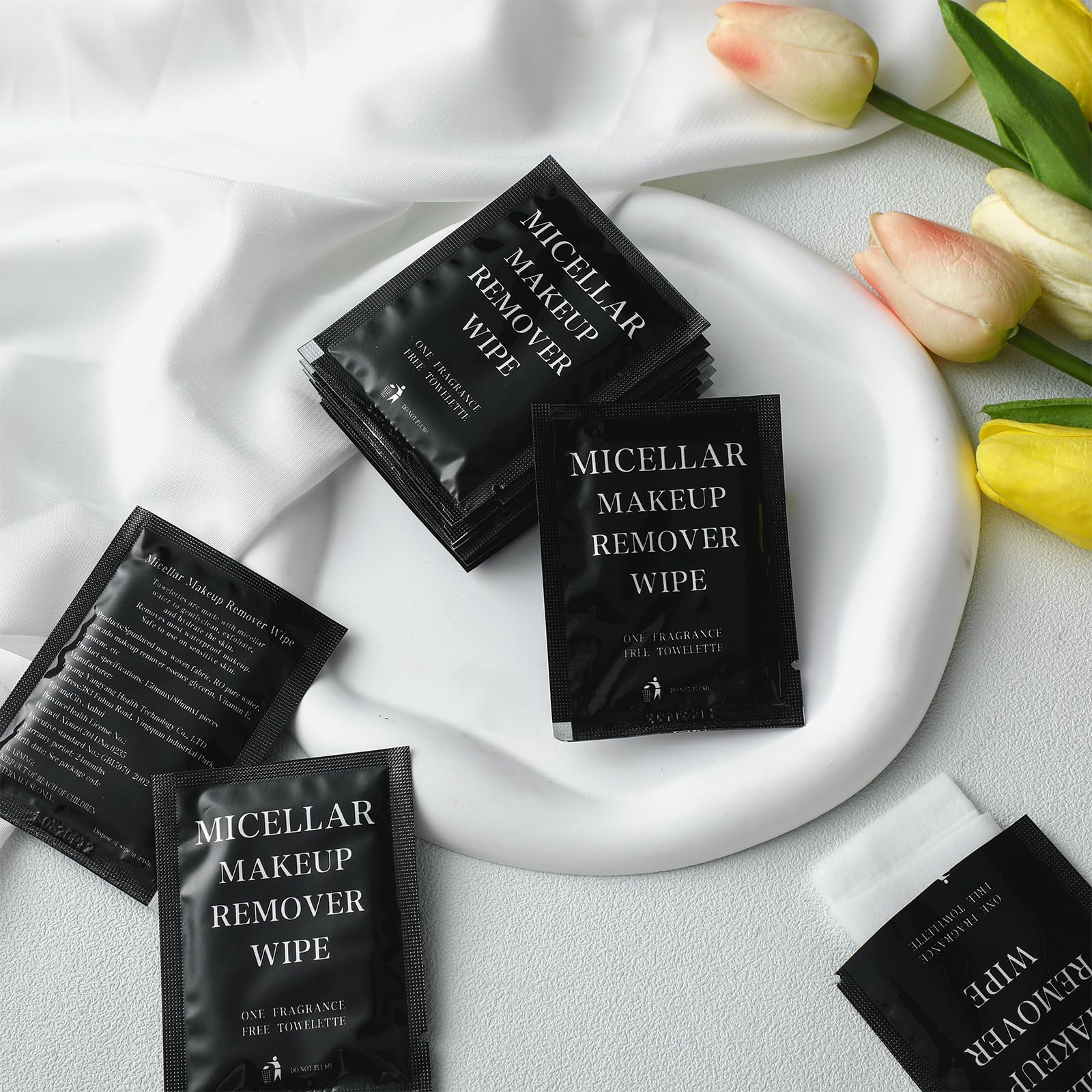ctosree wipes removing mascara and lipstick with gentle yet effective cleansing