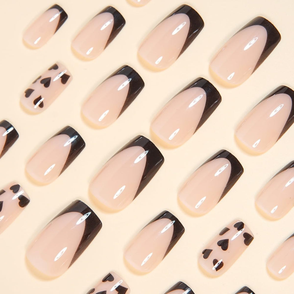 CTTHNBD black French tip swatch highlights affordable luxury in a compact display