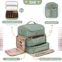 CUBETASTIC double-layer design highlighted, upper board and lower compartment for versatile storage.