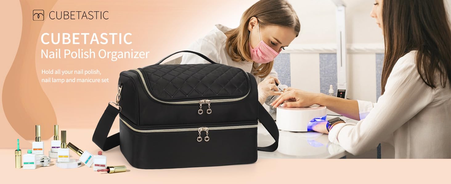 Cubetastic nail-polish-organizer color options for personal style