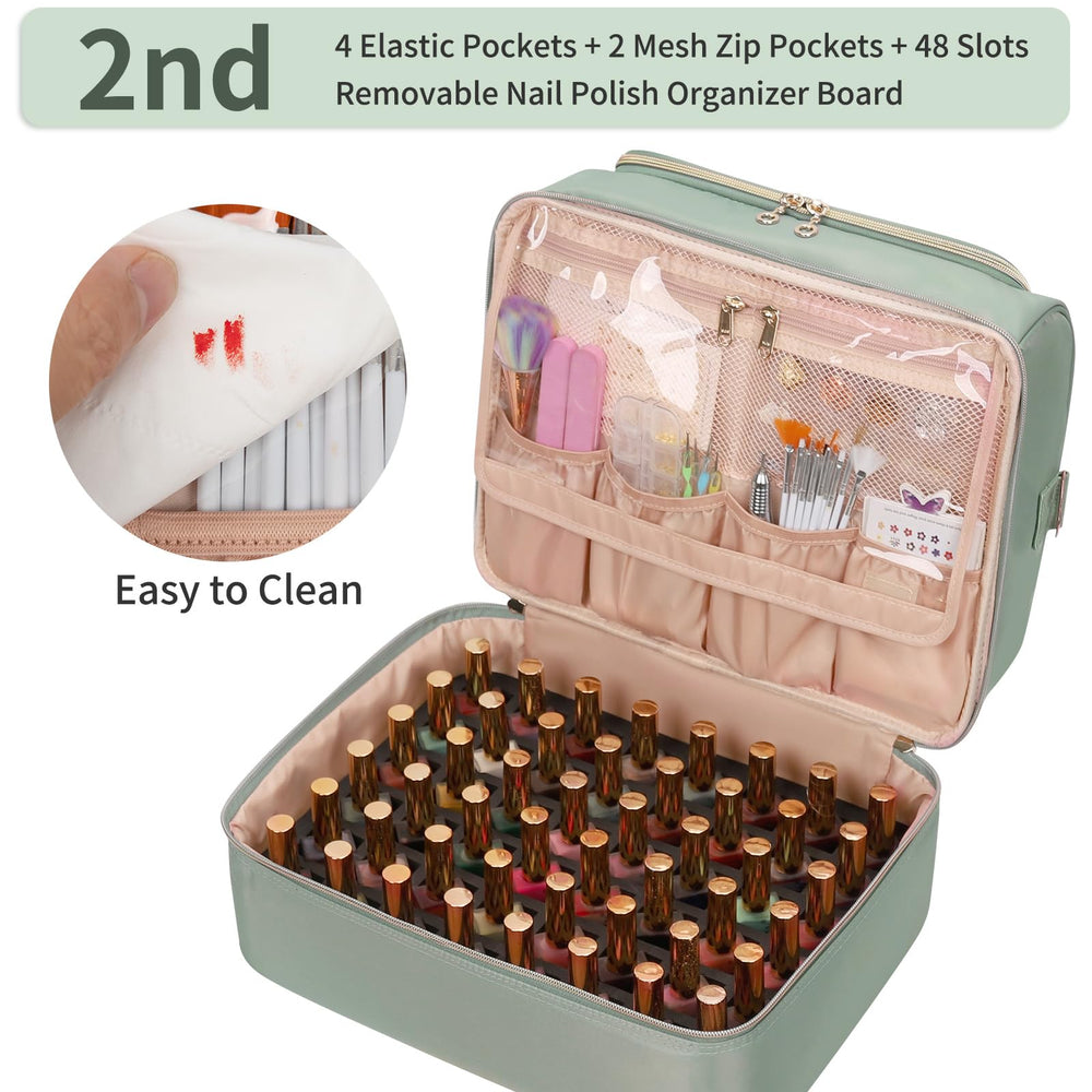 CUBETASTIC lower compartment holds 48 bottles and tools for easy storage