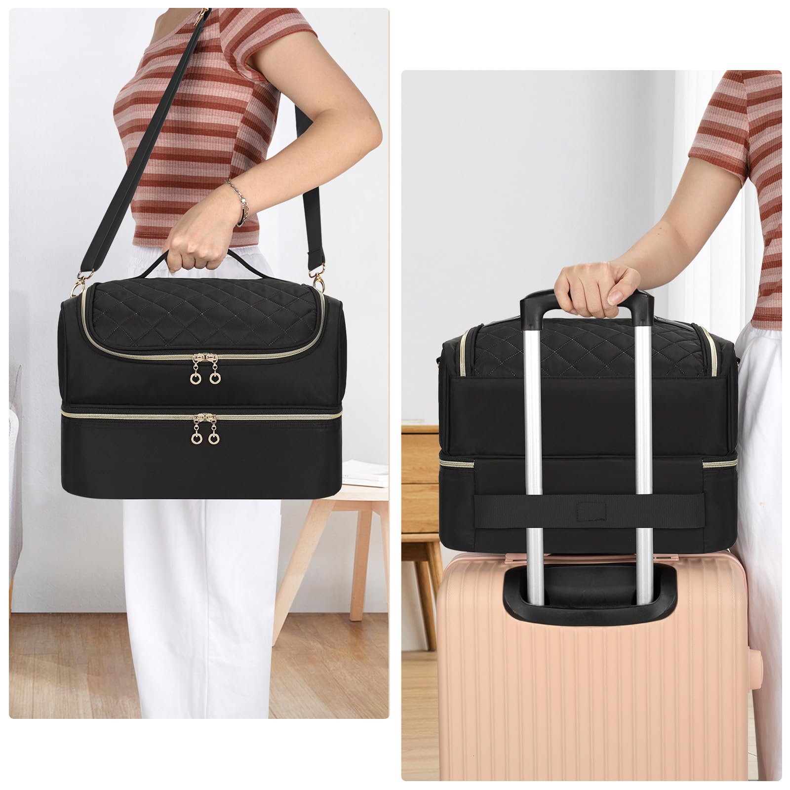 Cubetastic nail-polish-organizer travel-ready with three carrying options