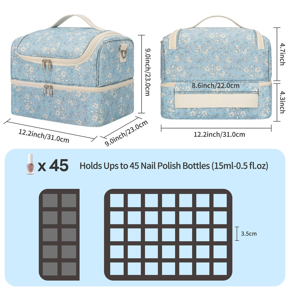 CUBETASTIC organizer interior shows 10-slot board and tool pockets for quick access