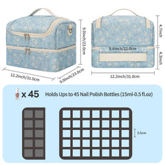CUBETASTIC organizer interior shows 10-slot board and tool pockets for quick access
