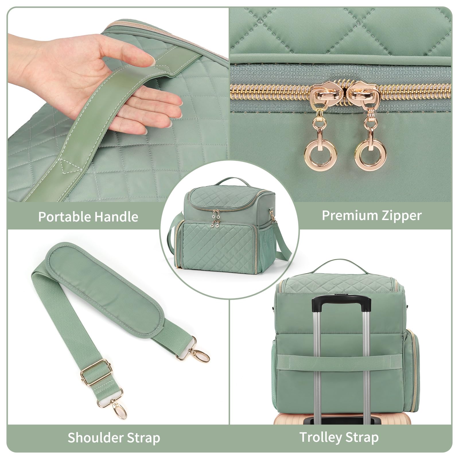 CUBETASTIC protected nail supplies with thick padding for safe transport.