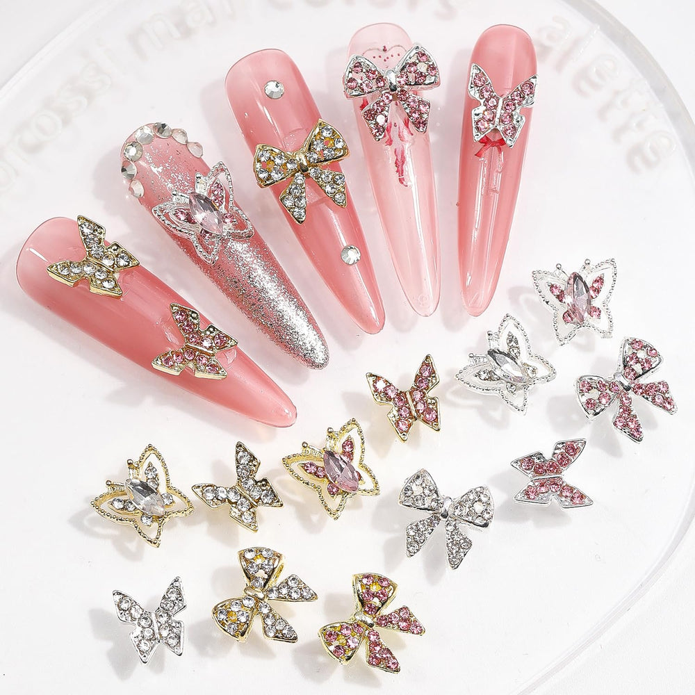 CUBLIVE star nail charm for sparkling details.