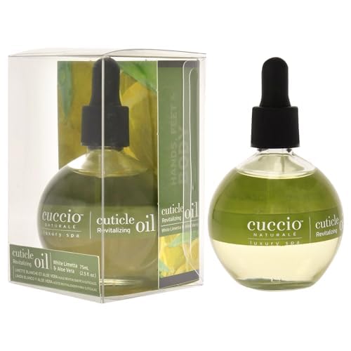 Cuccio Naturale at-home spa setup for luxury nail care.