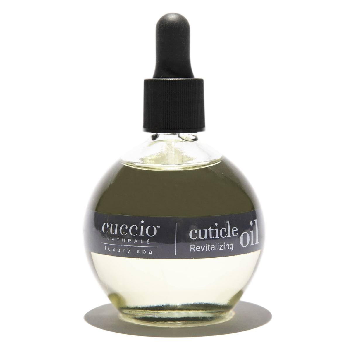Cuccio Naturale Cuticle Oil Citrus Wild Berry bottle close up for hydration and cuticle nourishment.