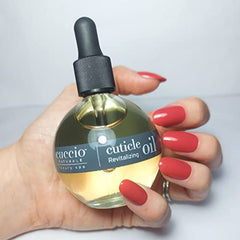 Cuccio Naturale Cuticle Oil Citrus Wild Berry nourishes dry cuticles.