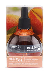 Cuccio Naturale Cuticle Oil mango-bergamot scent enhances at-home spa experiences.