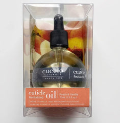 Cuccio Naturale Peach & Vanilla Cuticle Revitalizing Oil hydrates dry hands for smoother skin