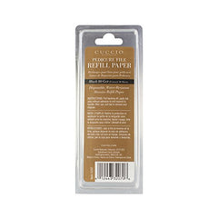 Cuccio Naturale water-resistant refill sheets used in moist pedicure treatments.