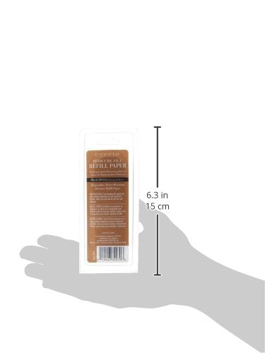 Cuccio stainless steel pedicure file compatibility refill showing secure fit.