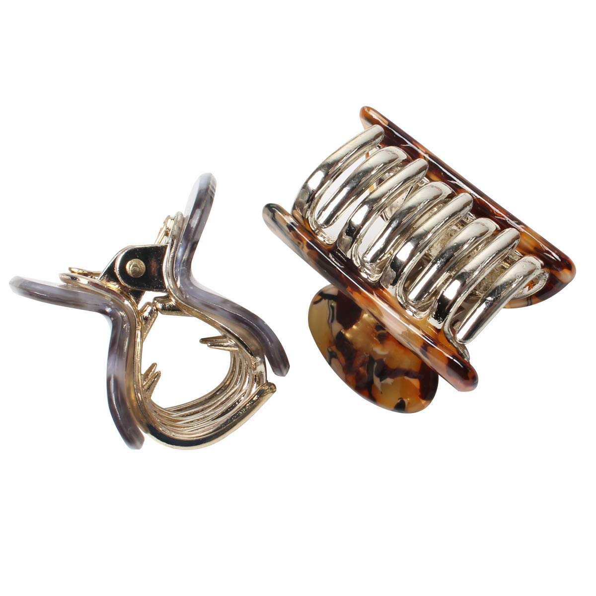 Cuizhiyu double-teeth clip demonstrates secure grip for smooth hair.