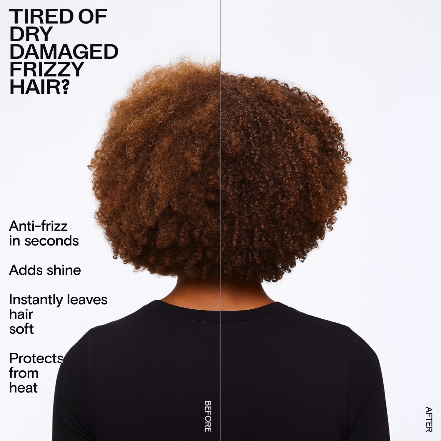 CULISE hair oil frizz-control application smooths flyaways for a sleek look