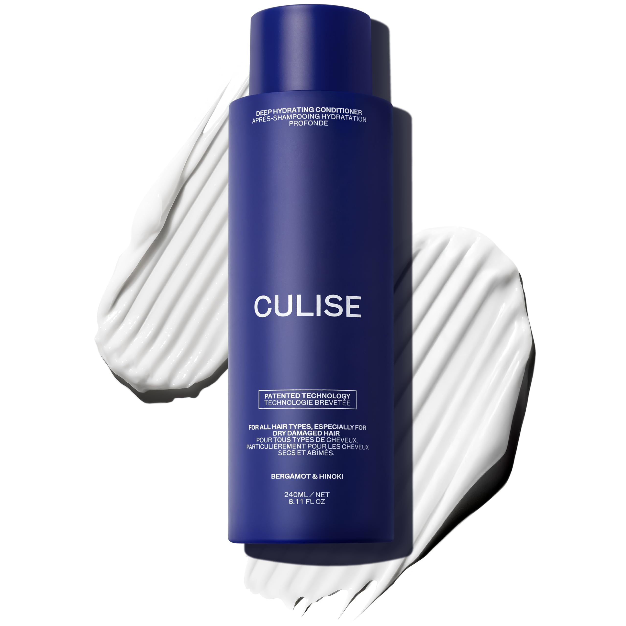 CULISE Korean Deep Hydrating Conditioner bottle delivering weightless moisture for dry hair.