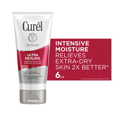 Curél Ultra Healing Intensive Body Lotion pump delivering non-greasy hydration