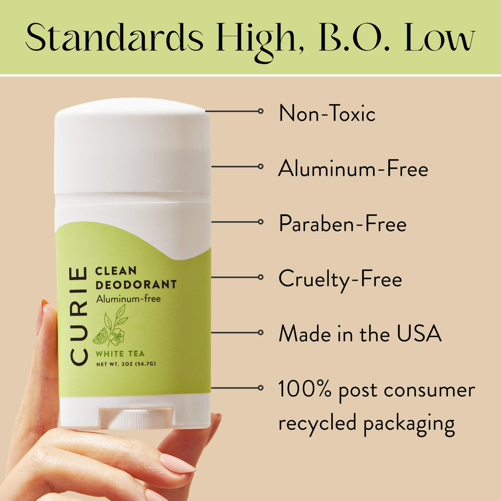 Curie mini travel-size deodorant for on-the-go freshness