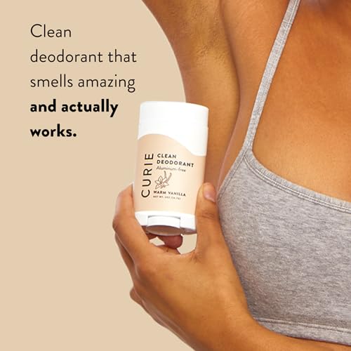Curie Ocean Air deodorant offers long-lasting odor protection for daily wear.