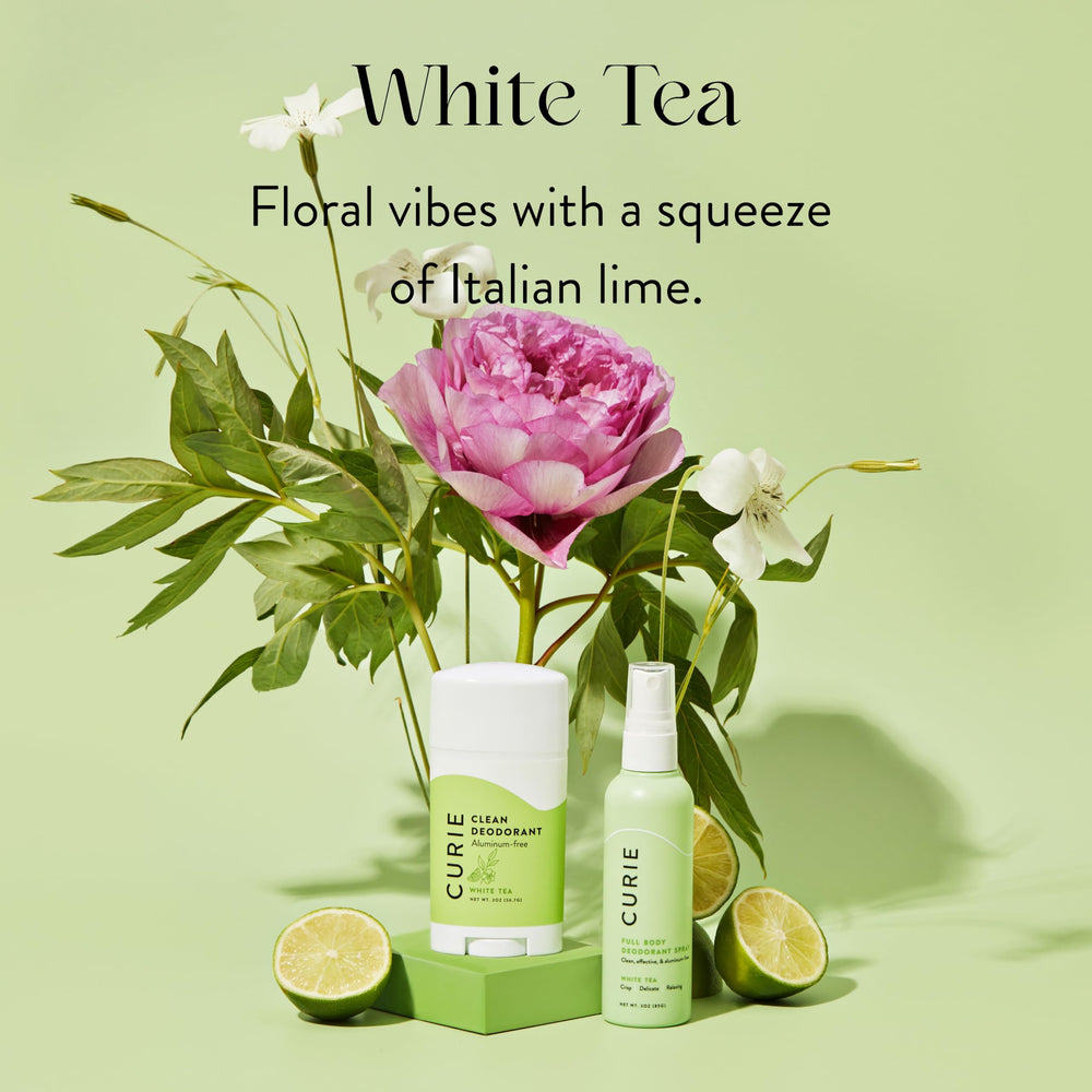 Curie skin-friendly formula with probiotics for gentle daily use.