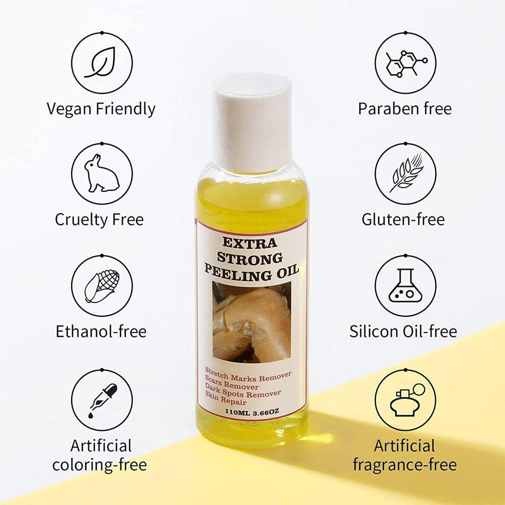 CurioQuill yellow peel moisturizing after use for comfortable skin feel.