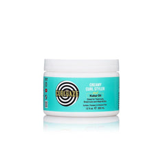 Curldaze Creamy Curl Styler bottle with Kukui oil for instant moisture and definition.
