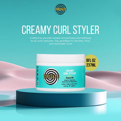 Curldaze Kukui Oil ingredients highlight vitamins A, C, E for nourished curls.