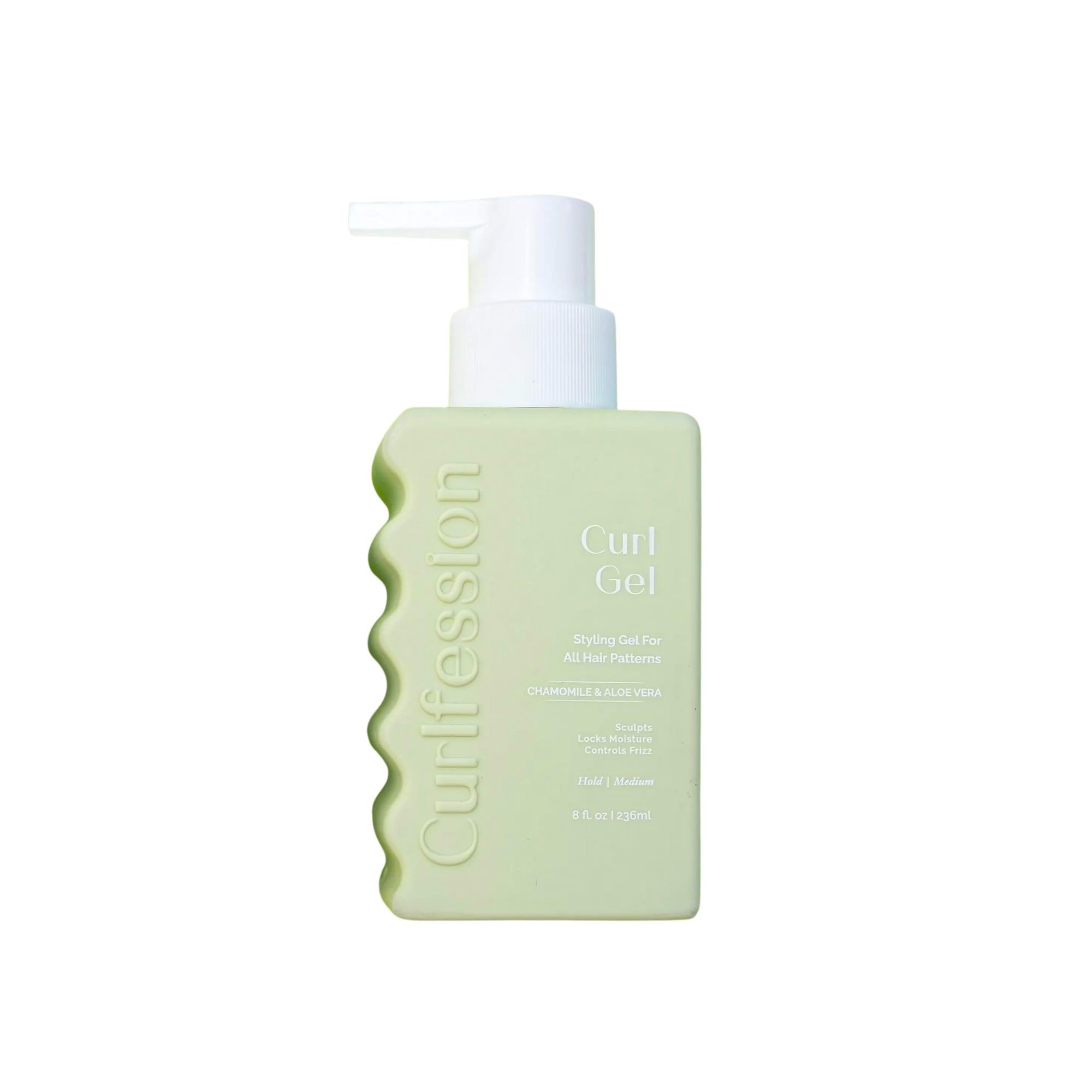 CURLFESSION Curl Gel bottle front view for defined curls