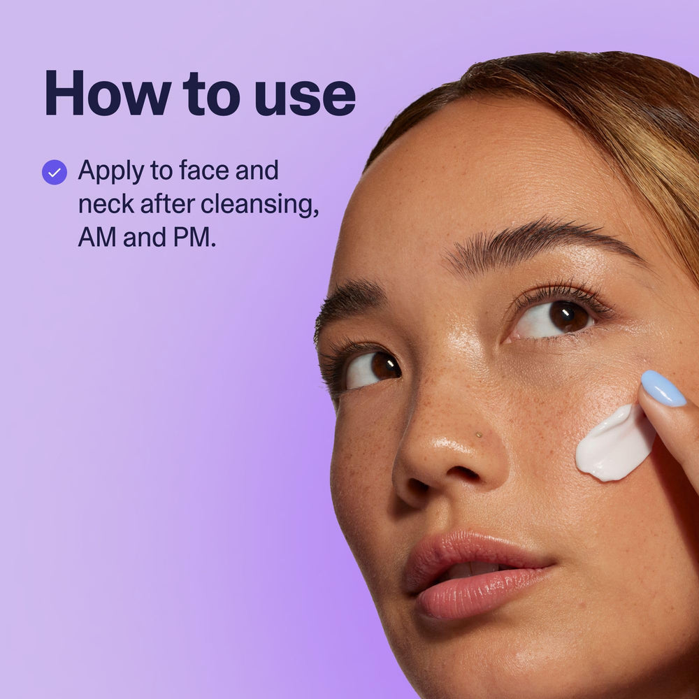 Curology Cream Moisturizer designed for sensitive skin offers gentle care.