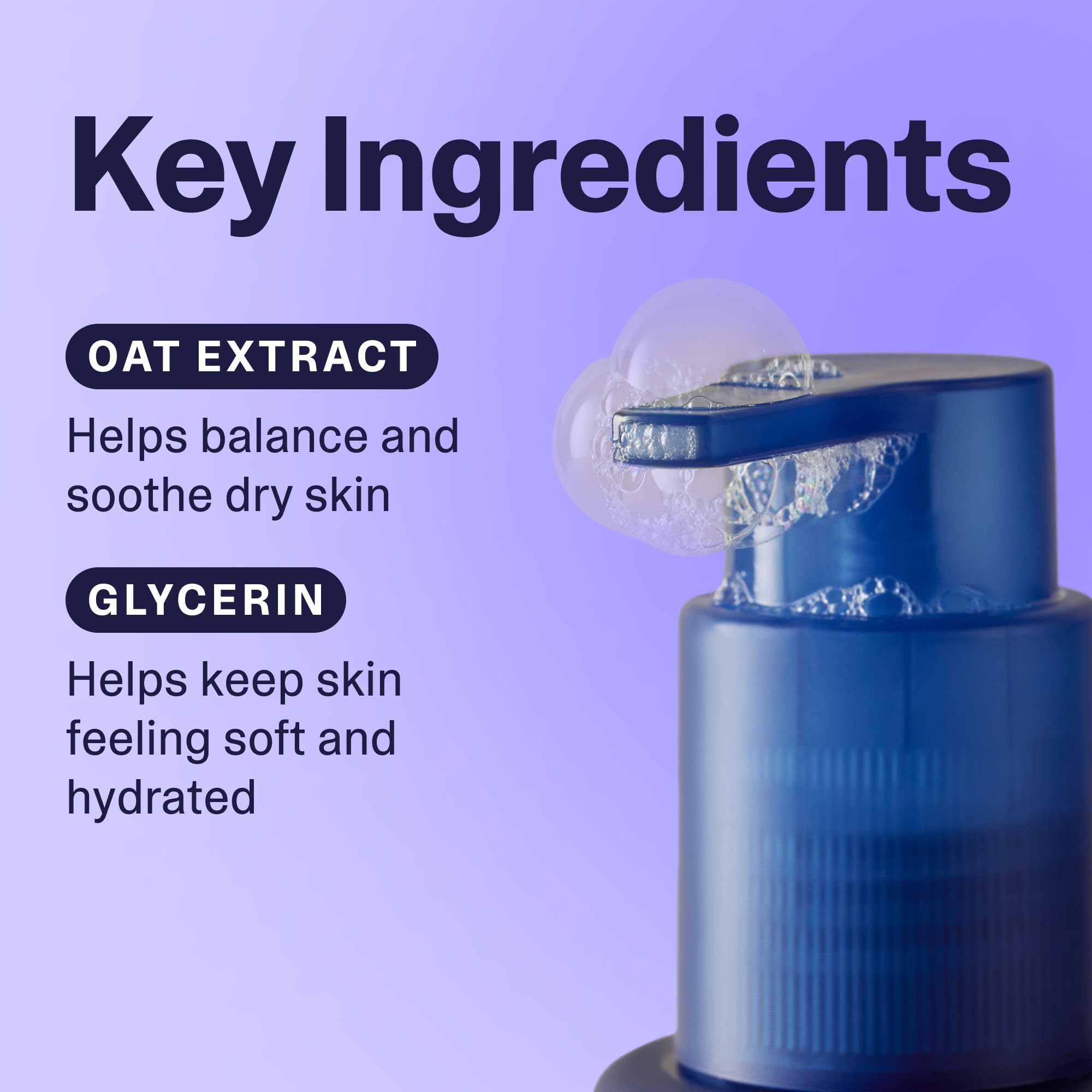 curology fragrance-free cleanser label highlighting sensitive-skin suitability