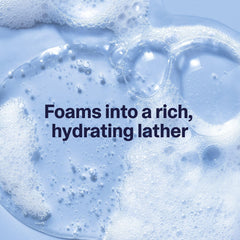 Curology Hydro+ gel-to-foam transition captures daily refreshment and post-rinse glow.