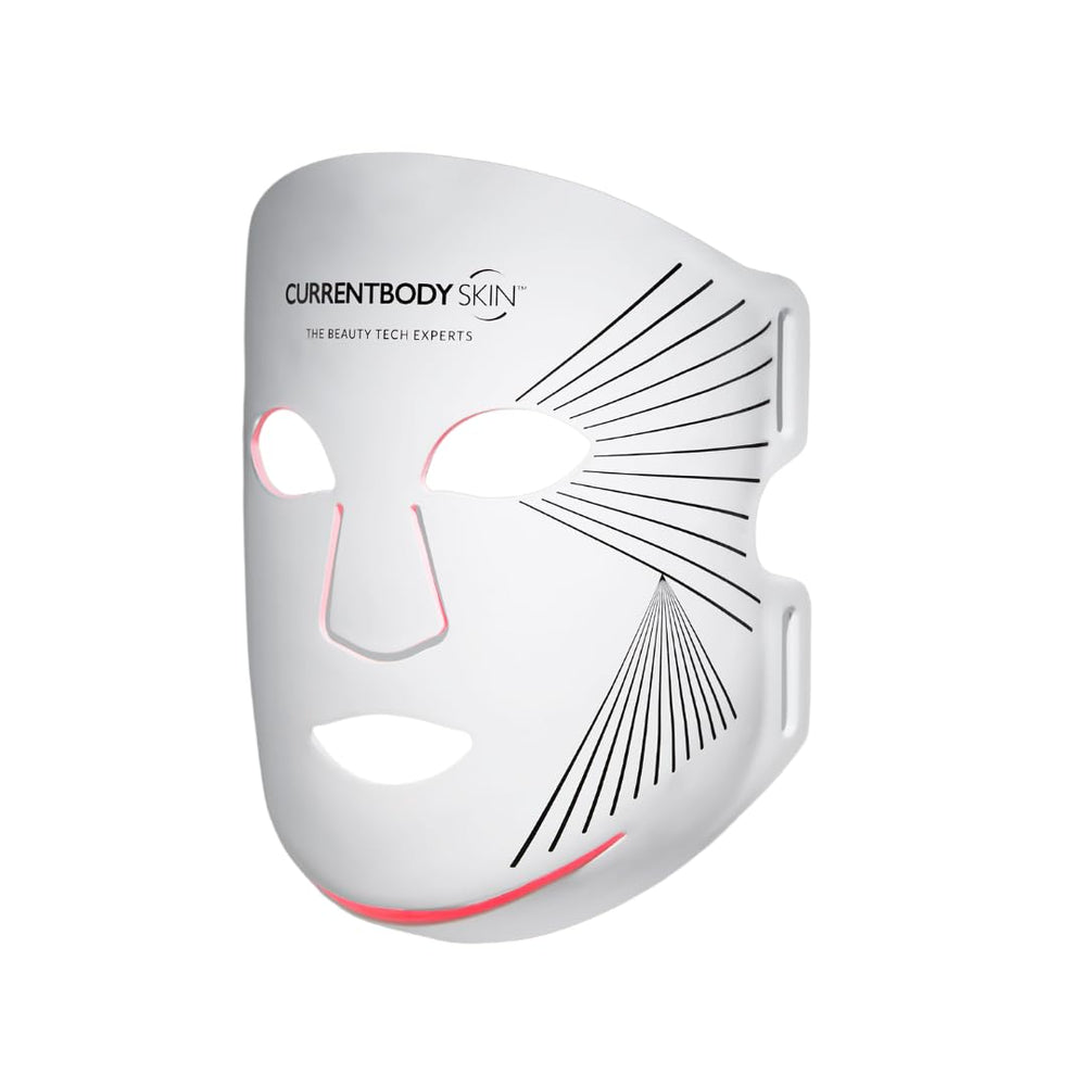 CurrentBody Skin LED Mask Series 2 close-up, comfortable silicone fit for home use