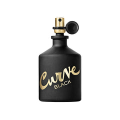 Curve Black for Men spray nozzle angled for quick, refreshing application.