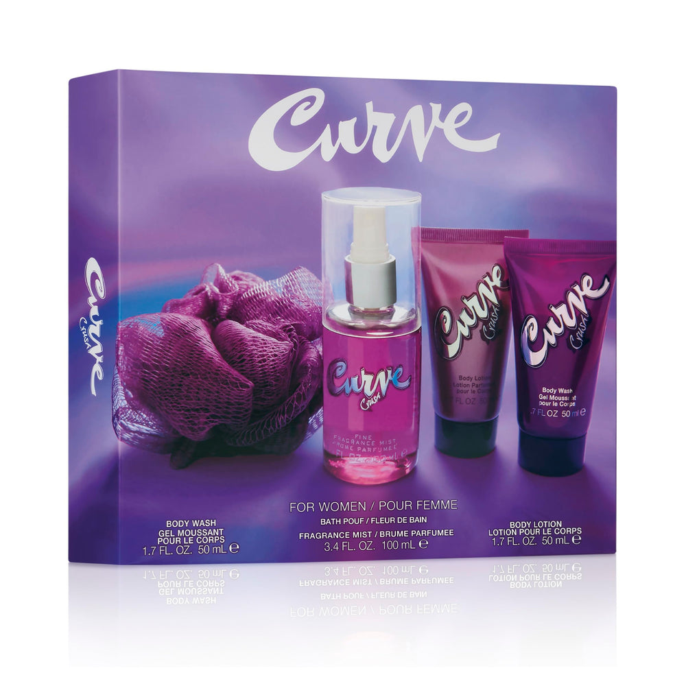 Curve Crush body lotion tube delivers lightweight moisture after shower.