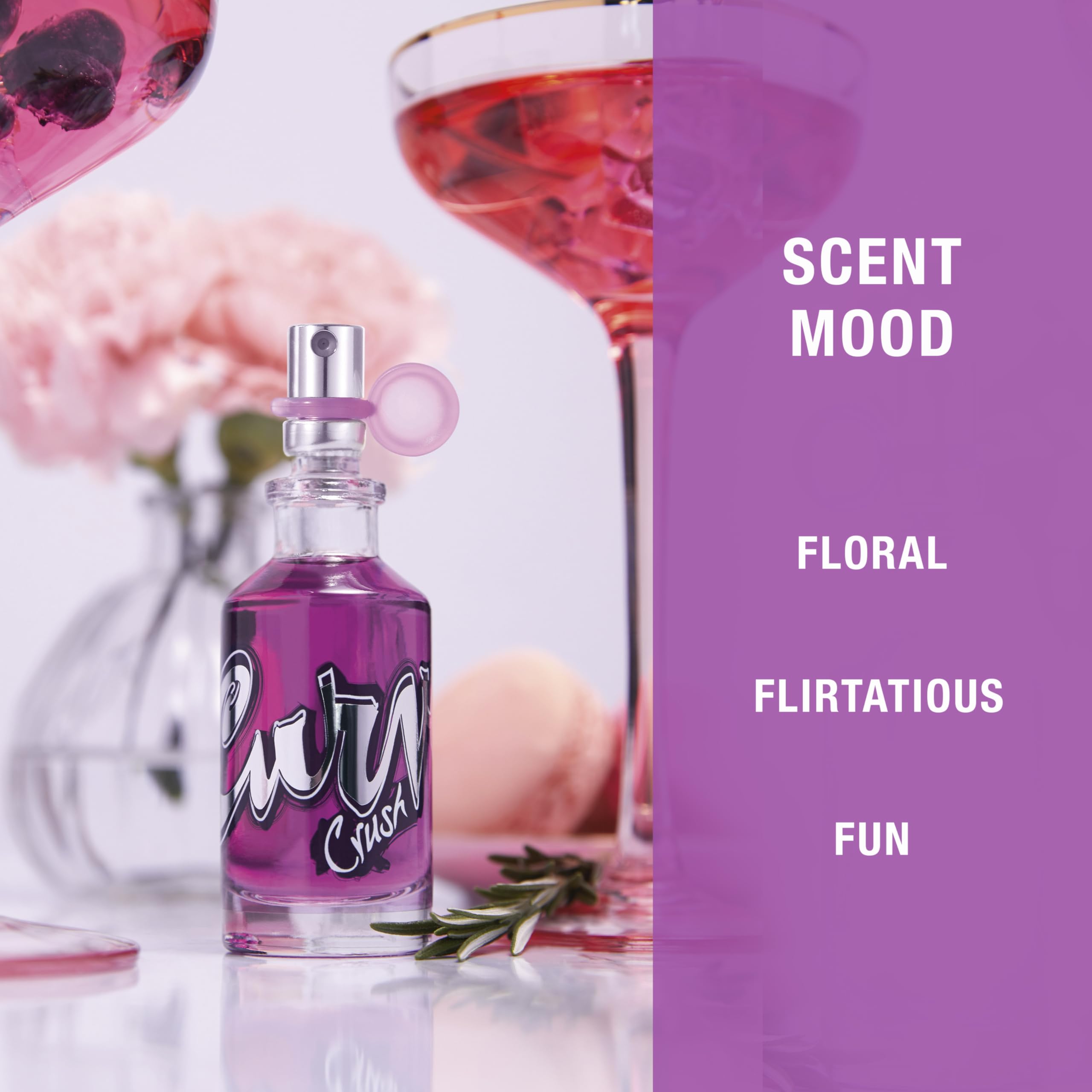 Curve Crush spray action demonstrates easy, even application.